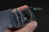 Quinta Studio QD32019 Spitfire Mk.VIII 3D-Printed & coloured Interior on decal paper (for Tamiya kit) 1/32
